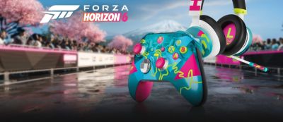 Microsoft представила гарнитуру и контроллер Xbox в стиле Forza Horizon 6 - gamemag.ru - Япония