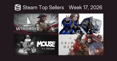 Windrose и Pragmata возглавили чарт продаж Steam за прошлую неделю - playground.ru