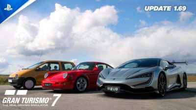 Обновление 1.69 для Gran Turismo 7 добавляет три новых автомобиля и испытания Power Pack - playground.ru