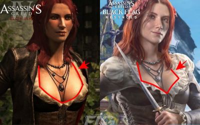 В сети обсуждают цензуру женских персонажей в ремейке Assassin's Creed IV: Black Flag - playground.ru
