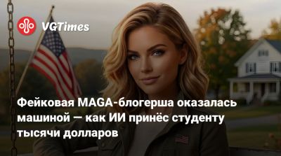 Фейковая MAGA-блогерша оказалась машиной — как ИИ принёс студенту тысячи долларов - vgtimes.ru - Сша - Индия