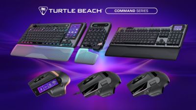 Turtle Beach представила серию Command: клавиатуры с датчиками Холла и мыши с 8K сенсорами и встроенными экранами - playground.ru