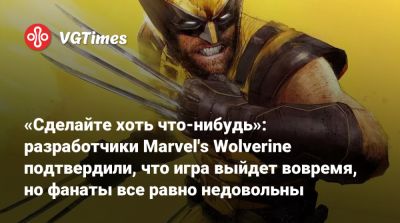 «Сделайте хоть что-нибудь»: разработчики Marvel's Wolverine подтвердили, что игра выйдет вовремя, но фанаты все равно недовольны - vgtimes.ru - Япония - Канада