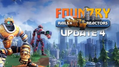 В промышленном симуляторе Foundry появилась система железных дорог для перевозки ресурсов - mmo13.ru