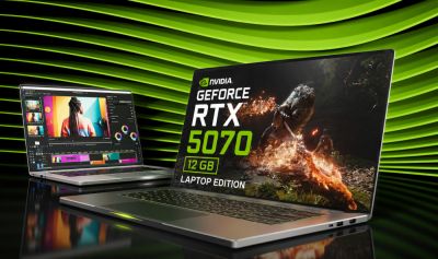 NVIDIA официально представила видеокарту GeForce RTX 5070 12 ГБ для ноутбуков - прирост на 50% - playground.ru