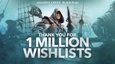 Assassin's Creed: Black Flag Resynced собрала 1 миллион добавлений в списки желаний - playground.ru