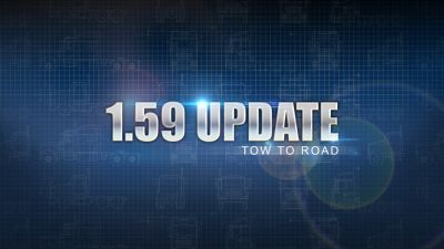 В патче 1.59 для ETS2 и ATS будет добавлена новая функция - буксировка на дорогу - playground.ru - Сша