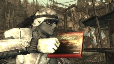 Физическая копия Fallout: New Vegas для PlayStation 3 стала оружием в версии игры для ПК - playground.ru