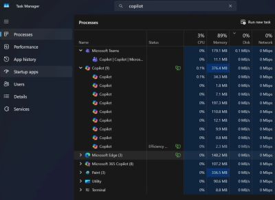 В Windows 11 новый Copilot получил встроенный браузер Edge и потребляет больше памяти - playground.ru