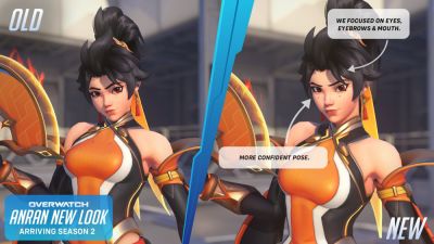 Аарон Келлер - В Overwatch изменили внешность героини Ань Жань после критики игроков - playground.ru