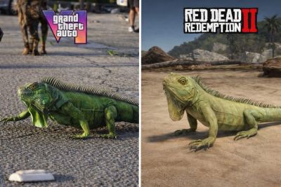 Игроки спорят из-за модели ящерицы в GTA 6 и RDR 2 - playground.ru - штат Флорида
