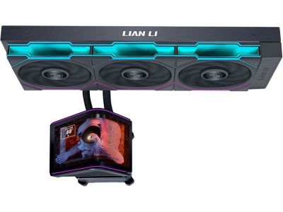 Lian Li HydroShift II OLED Curved 360 AIO - новая система жидкостного охлаждения с изогнутым OLED-дисплеем - playground.ru - Сша