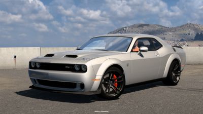 SCS Software рассказали о Dodge Challenger Hellcat Widebody из будущего DLC RAM & Dodge Car Pack для ATS - playground.ru - Сша
