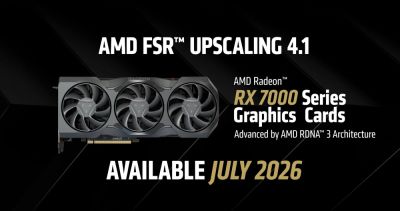 AMD FSR 4.1 официально появится на видеокартах Radeon RX 7000 в июле, а на RX 6000 - в 2027 году - playground.ru
