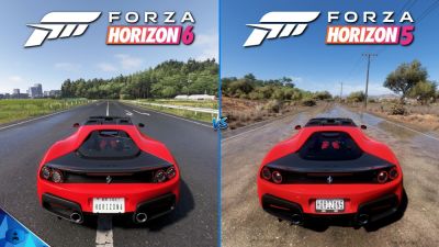 Forza Horizon 6 заметно шагнула вперёд: графическое сравнение с пятой частью показало серьёзный апгрейд - playground.ru