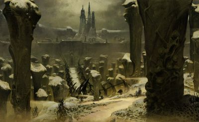 id Software показали новый арт и рассказали подробности грядущего дополнения DOOM: The Dark Ages - playground.ru