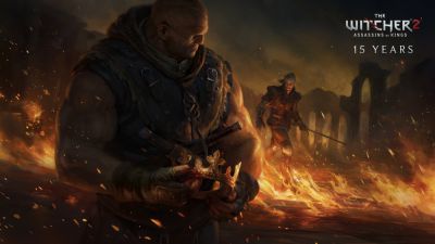 The Witcher 2 исполнилось 15 лет - CD PROJEKT RED отметили юбилей поздравлением и специальной иллюстрацией - playground.ru - Россия