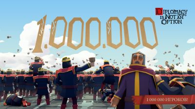 Продажи отечественной стратегии Diplomacy is Not an Option достигли отметки в 1 000 000 копий - playground.ru