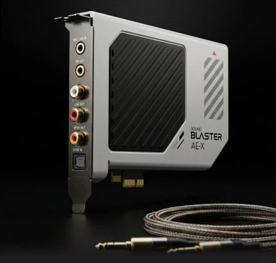 Звуковая карта Creative Sound Blaster AE-X PCIe воспроизводит 32-битные звуки с частотой 384 кГц - playground.ru