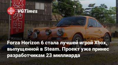 Forza Horizon 6 стала лучшей игрой Xbox, выпущенной в Steam. Проект уже принес разработчикам 23 миллиарда - vgtimes.ru