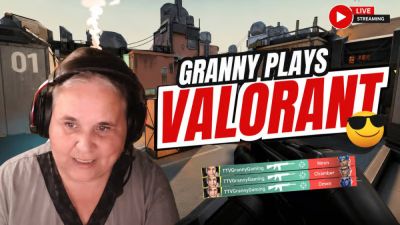 Бабушка ежедневно стримит Valorant, чтобы накопить на надгробие для своей дочери - playground.ru