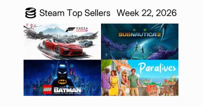 Чарт продаж Steam: Forza Horizon 6 захватила лидерство, обогнав Subnautica 2 - playground.ru