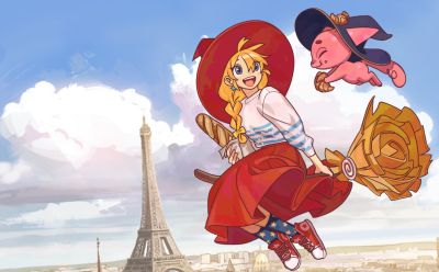 Ролевая игра The Witch's Bakery подружит геймеров с общительной ведьмой-пекарем из Парижа — релиз намечен на август - 3dnews.ru - Франция - Париж