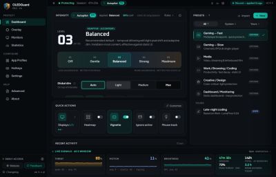 В Steam состоялся релиз утилиты OLED Guard Pro для защиты мониторов от выгорания - playground.ru