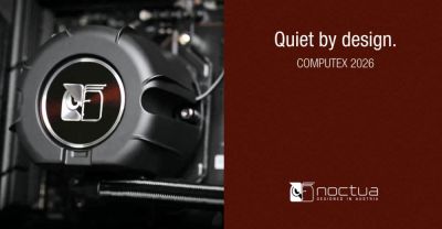 Noctua тизерит бесшумную систему жидкостного охлаждения перед выставкой Computex 2026 - playground.ru - Австрия
