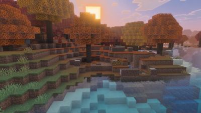 В Minecraft добавят осенний лес и полублоки из шерсти - playground.ru