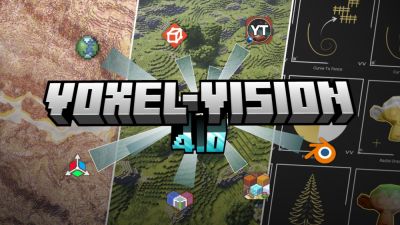 Вышло обновление VoxelVision 4.0 для переноса 3D-моделей из Blender в Minecraft - playground.ru