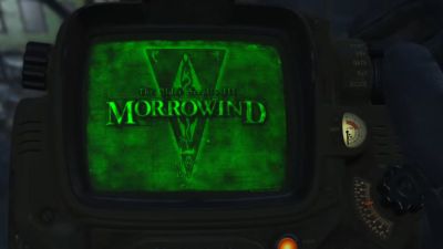 Morrowind запустили внутри Fallout 4 через Pip-Boy благодаря необычному моду - playground.ru