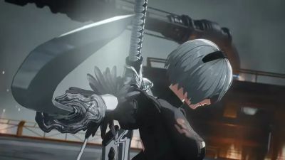 2B спешит на помощь в трейлере коллаборации Crystal of Atlan x NieR: Automata - mmo13.ru