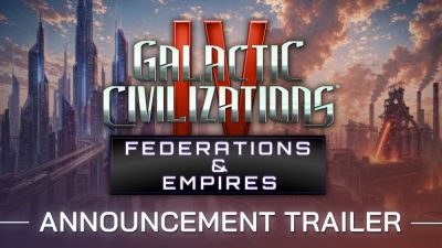 Разработчики анонсировали дополнение Galactic Civilizations IV: Federations & Empires - playground.ru