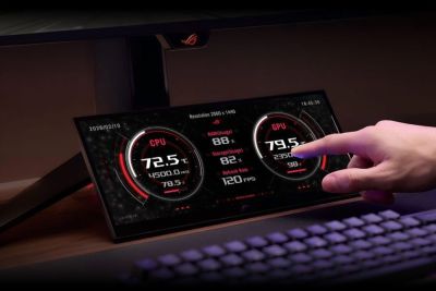 ASUS представила дополнительный дисплей ROG Strix XG129C для геймеров и не только - playground.ru