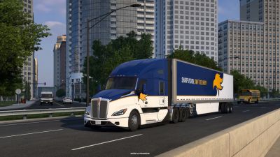 В патче 1.60 для American Truck Simulator будет улучшена система раскрасок для компании игрока - playground.ru - Сша