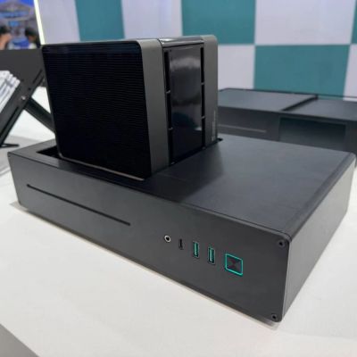 DeepCool показывает радикальное решение для охлаждения компактных ПК - просто вырезать отверстие в корпусе - playground.ru