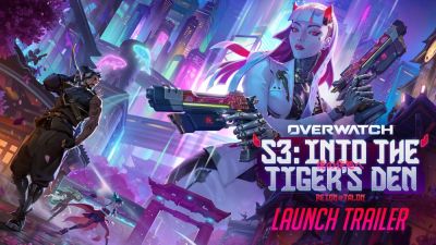 Разработичики Overwatch опубликовали трейлер запуска сезона - "В логово тигра" - playground.ru
