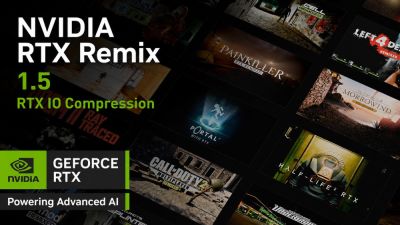 NVIDIA RTX Remix 1.5 уменьшает размер Half-Life 2 RTX с 80 ГБ до 50 ГБ благодаря RTX IO Compression - playground.ru