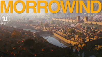 Лео Торрес - Энтузиаст показал истинный масштаб Балморы из The Elder Scrolls III: Morrowind на Unreal Engine 5.8 - playground.ru - Тамриэля