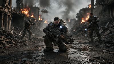 Мэтт Бути - Дэвид Литч - Джон Спэйтс - Киноадаптация Gears of War от Netflix расскажет предысторию легендарного отряда "Дельта" - playground.ru