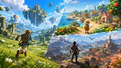 Лучшие игры с открытым миром на Nintendo Switch - gametarget.ru - Новиград