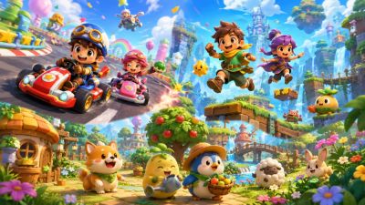 Лучшие игры для детей на Nintendo Switch - gametarget.ru