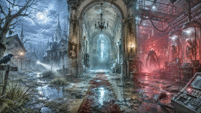 Леон Кеннеди - Алан Уэйкий - Лучшие хоррор игры на ПК - gametarget.ru