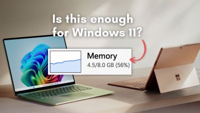 Microsoft неожиданно изменила позицию: теперь 8 ГБ оперативной памяти официально считаются достаточными для Windows 11 - playground.ru