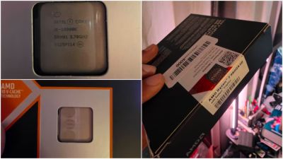 Покупатель вместо AMD Ryzen 7 9800X3D получил процессор Intel Core i9-10900K в запечатанной коробке - playground.ru - Германия - Buster