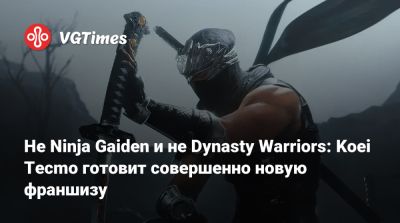 Не Ninja Gaiden и не Dynasty Warriors: Koei Tecmo готовит совершенно новую франшизу - vgtimes.ru - Япония