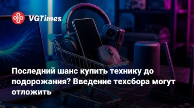 Василий Шпак - Последний шанс купить технику до подорожания? Введение техсбора могут отложить - vgtimes.ru - Россия