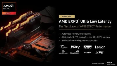 Технология снижения задержки памяти AMD EXPO Ultra Low Latency обещает прирост FPS до 13% без повышения частоты - playground.ru - Kingston