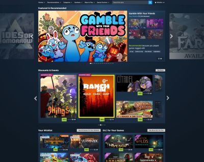 Valve полностью переработала главную страницу Steam - playground.ru